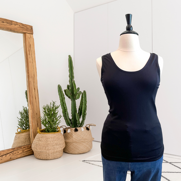 Nylon Stretch Tank Top