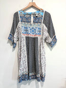 Floral Mixed Print Dress-2