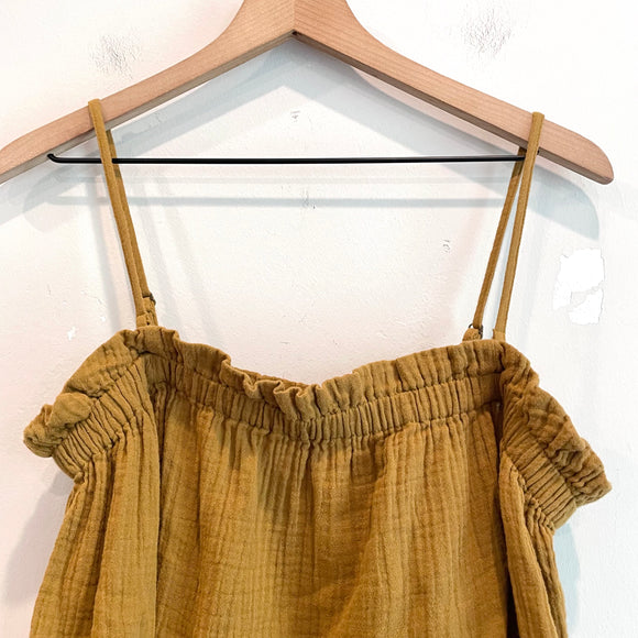 Cotton Removable Strap Top