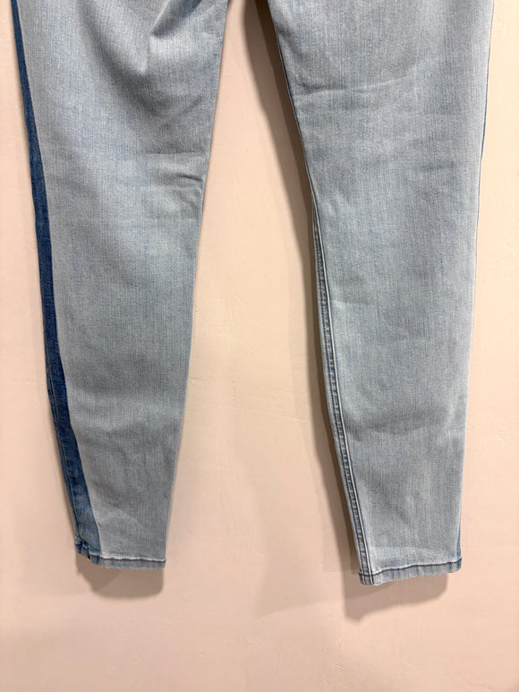Two Tone Skinny Jeans