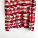 Striped Turtleneck Knit Sweater-8