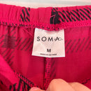 Plaid Tassel Pajama Shorts-5