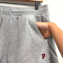 Drawstring Waist Sweat Shorts-4