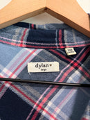 Plaid Button Down Top-5