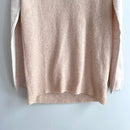 V-Neck Wool Blend Knit Sweater-4