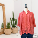 Ruffle Pleated Top-1