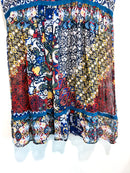 Mixed Print Dress-11