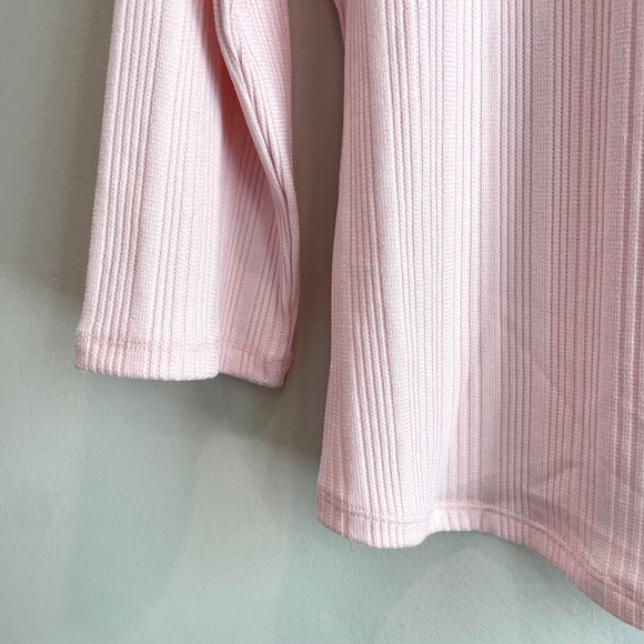 Ribbed Henley Top