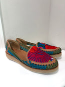 Leather Embroidered Flats-4