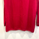 Floral 1/4 Button Embroidered Top-11