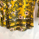 Floral Bell Sleeve Top-5