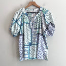 Floral Patchwork Top-2