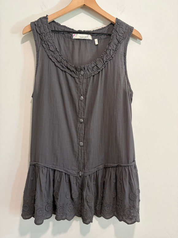 Ruffle Hem Tunic