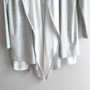 Satin Layered Cardigan-4