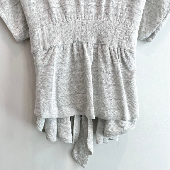 Open Front Dolman Cardigan