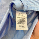 Crochet Trim Linen Blend Top-6
