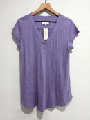 V-Neck Short Sleeve Top-2