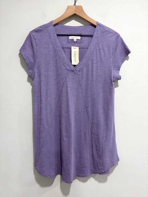 V-Neck Short Sleeve Top