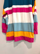 Striped Oversized Tee-12