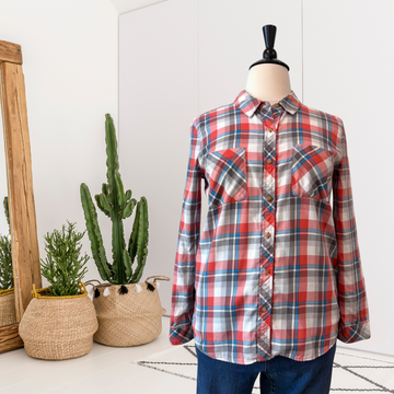 Plaid Button Down Shirt