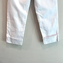 Cuff Hem Capri Jeans-8