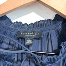 Pleated V-Neck Dress-9