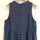 Swiss Dot Sleeveless Dress-10