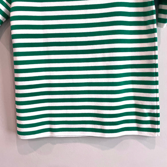 Striped Knit Stretch Sweater