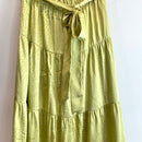 Strapless Tiered Maxi Dress-4