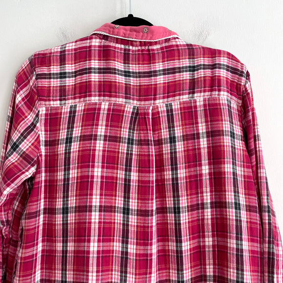 Plaid Flannel Pajama Set