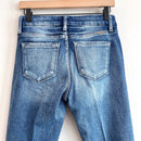 Distressed Mid Rise Skinny Jeans-8