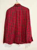 Plaid Ruffle Button Down Shirt-9