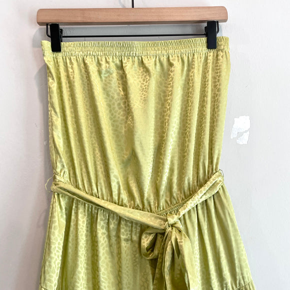Strapless Tiered Maxi Dress