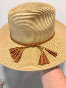 Straw Fedora Hat-3