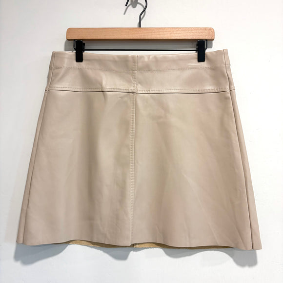 Faux Leather Skirt