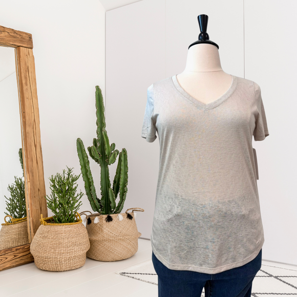 V-Neck Tencel Tee