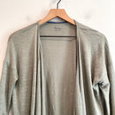 Linen Open Front Cardigan-3