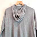 Hooded V-Neck Sweater-11
