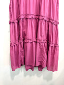 Ruffle Trim Midi Dress-5