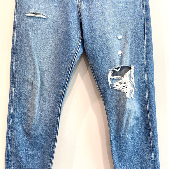 Button Fly Wedgie Jeans