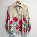 Floral Button Down Top-2