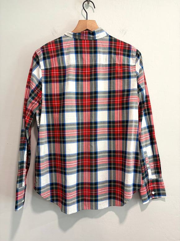 Plaid Long Sleeve Button Down Shirt