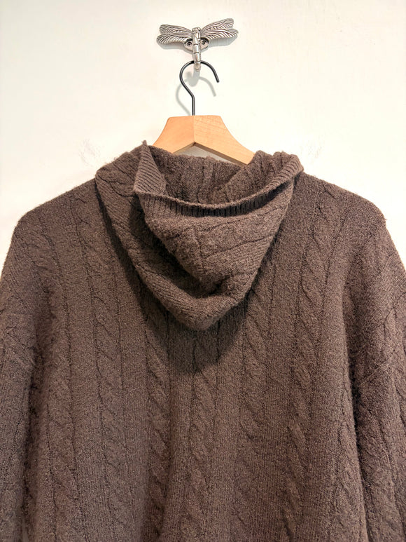 Hooded Sweater Jacket