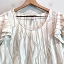 Swirl Ruffle Sleeve Top-3
