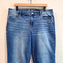 Slim Straight Denim Jeans-2