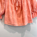 Eyelet Tassel Top-4