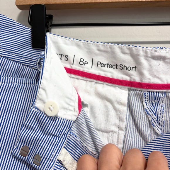 Pinstriped Shorts