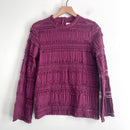 Long Sleeve Lace Top-2