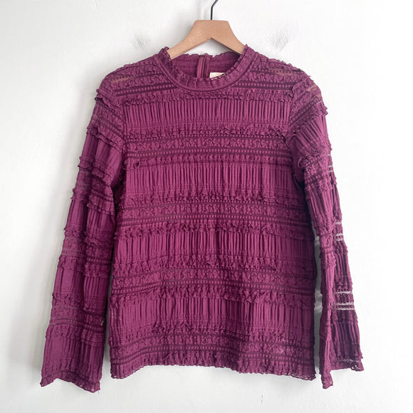 Long Sleeve Lace Top