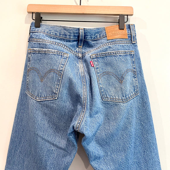 Button Fly Wedgie Jeans